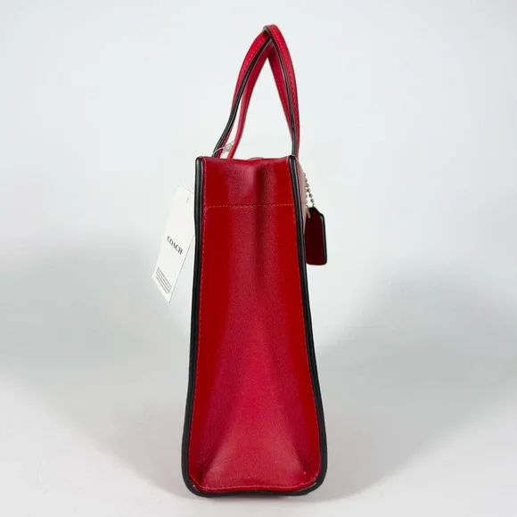 NWT Coach Mini Cashin Tote Glovetanned Leather - Picture 6 of 12